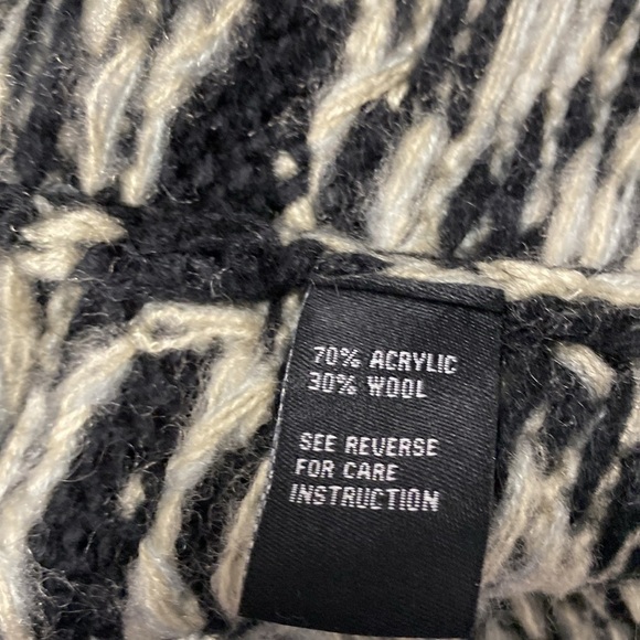 Cliche' Couture Wool Blend Cozy Open Cardigan Sweater Women Size Small - Picture 6 of 7